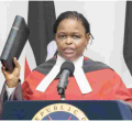Martha Koome Sworn in as Kenya's First Female Chief Justice 
