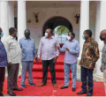 Uhuru Hosts Raila, Kalonzo, Mudavadi, Wetang'ula and Moi at State House, Mombasa  