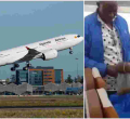 Uganda Airlines Crew Suspended for Allowing Man to Hawk Grasshoppers in a Flight 