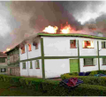 Kakamega High School Closed as Fire Destroys Two Hostels, 16 Students Arrested 