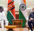 Raila Meets India Prime Minister Narendra Modi in New Delhi