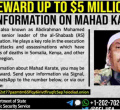 US Gov’t Offers $5 Million Bounty for Information on a Top Al-Shabaab Operative 