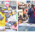 Raila, Ruto Clash over Nyayo Stadium for Final Campaign Rally