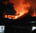 Dawn Inferno Destroys Property at KBC Headquarters