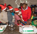 Former President Uhuru Kenyatta Presents Christmas Gifts to Children Homes