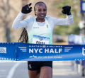 Kenya’s Hellen Obiri Smashes New York City Half Marathon Record 