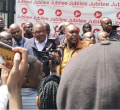 Uhuru Visits Jubilee Party Headquarters Following a Stand-off