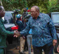 Uhuru Drives Self to Join Raila in Mourning Protest Victims