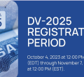 DV-2025: Information Required for the Diversity Visa Program (Green Card Lottery) Registration 