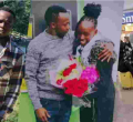 Kenyan Man Romantic Reunion with His Girlfriend in the UK