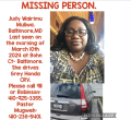 Kenyan Woman, Judy Mliwa, Reported Missing in Baltimore, Maryland