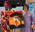 Kenyan Painter Celebrates African Heritage in Australian Art Scene
