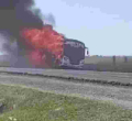 Modern Coast Bus Catches Fire Near Gilgil, All 60 Passengers Safely Evacuated