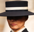 Melania Trump's Wide-brimmed Hat Steals Spotlight at DC Inauguration