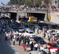 Anti-Deportation Protest Brings Los Angeles Downtown Traffic to Standstill