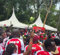 Arsenal Fans and Kikuyu Elders Honour Raila Odinga in Bondo