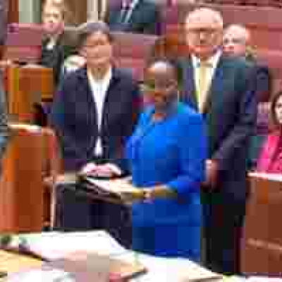 Jubilation in Nyeri Village as Native is Sworn in as Senator in Australia