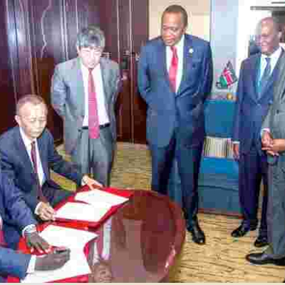 President Uhuru Secures Sh359 Billion from China for Standard Gauge Railway Extension to Kisumu