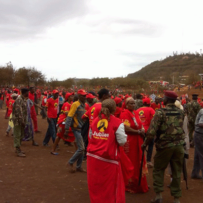 Three People Shot at President Uhuru's Rally in Marsabit