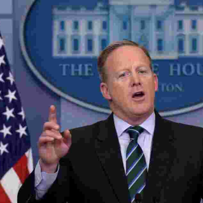 Former White House press secretary Sean Spicer Sean Spicer Resigns As White House Press Secretary