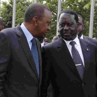 US Pollster Puts Raila Ahead of President Uhuru Kenyatta