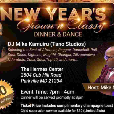 Tickets Sale: New Year’s Eve Celebration in Baltimore, MD w/ DJ Mike Kamuiru