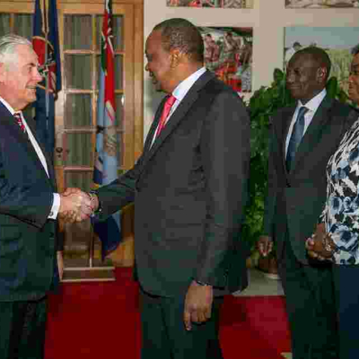 US President Trump Sacked Rex Tillerson While the Secretary of State Was in Kenya