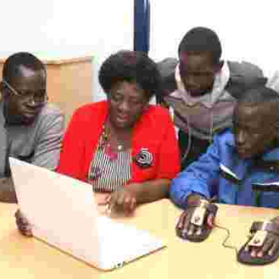 Two Kenyan Students Feted in the US for Developing a Customized Computer Mouse for Disabled 