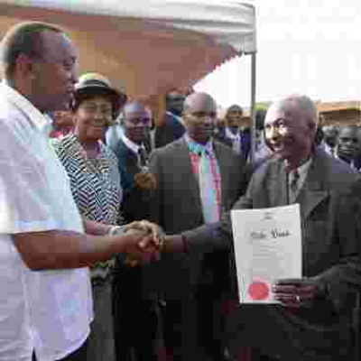 President Kenyatta to Issue 50,000 Title Deeds to Nairobi's Eastlands Residents