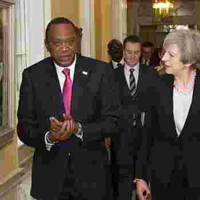 British Prime Minister Theresa May Troops to Kenya with Top UK Investors