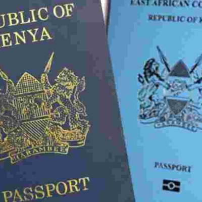 Kenyan Passport Ranked Africa's Eighth Most Powerful, 72nd Globally
