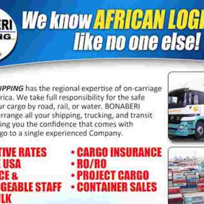 Bonaberi Offers Reliable, Timely and Cost-Effective Shipping Services from the US to Kenya
