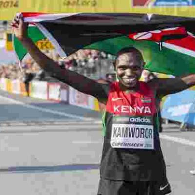 Kenya’s Geoffrey Kamworor Shatters World Half-Marathon Record