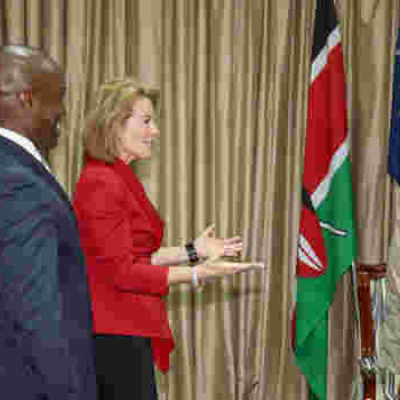 Amazon Executives Reveal Plans to Set Up Edge Location in Nairobi During Meeting with Uhuru