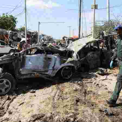 Death Toll from Somalia Car Bomb Attack Climbs to over 90