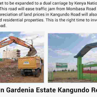 Affordable Plots for Sale along Kangundo Road