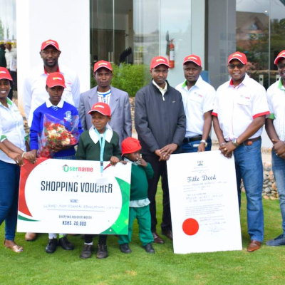 Username Investments Gifts a Needy Kenyan with a Place to Call Home During this Valentines Month