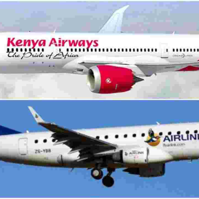 Kenya Airways Signs Interline Pact with South Africa's Airlink  