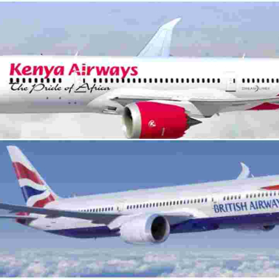 Kenya Airways Signs a New Codeshare Agreement with British Airways 