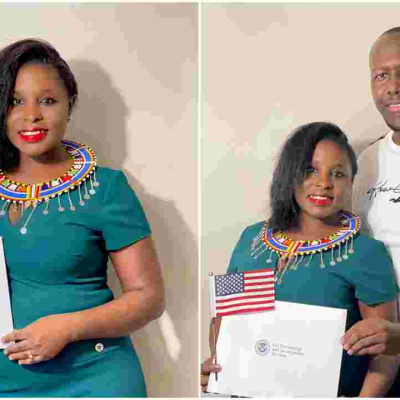Former Kenyan Radio Presenter Evelyne Nashipae Acquires US Citizenship 