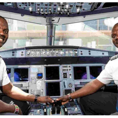 Meet Alex and Alan, Kenyan Identical Twins Working as Pilots for the Same US Airline