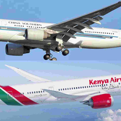 Kenya Airways, China Southern Airlines Renew Suspended Interline Deal