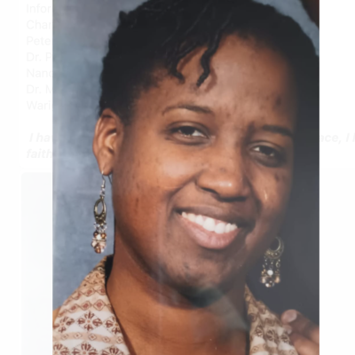 Death Announcement: Terri Sheppard Mwangi Njau of Baltimore Maryland