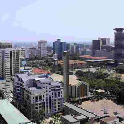An aerial view of Kenya's capital city, Nairobi KICC Emerges as Best Business Events Venue in Africa