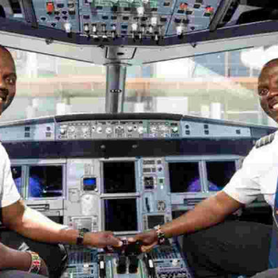 Brothers in Flight: Kenyan Pilots Alex and Alan Soar High with the Same US Airline