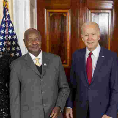 President Yoweri Kaguta Museveni (second left) and his US counterpart Joe Biden (second right) with Uganda's First Daughter Natasha Karugire and US First Lady Jill Biden (right) at the White House in 2022 You're Wasting Your Time, Museveni Brushes Off Biden