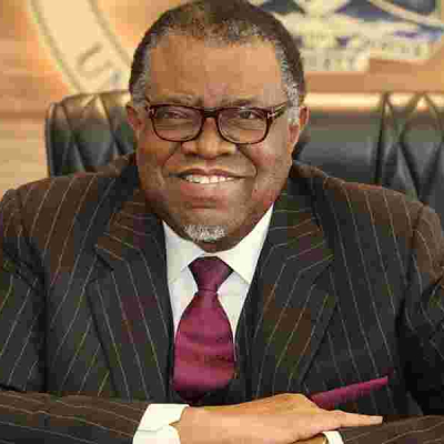 President of Namibia Hage Gottfried Geingob Namibian President Hage Geingob, Advocate of Uhuru-Raila 'Handshake', Dies
