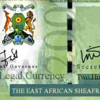 The Sheafra currency  (SHF200) Kenyans React to the Launch of the East African Sheafra Currency