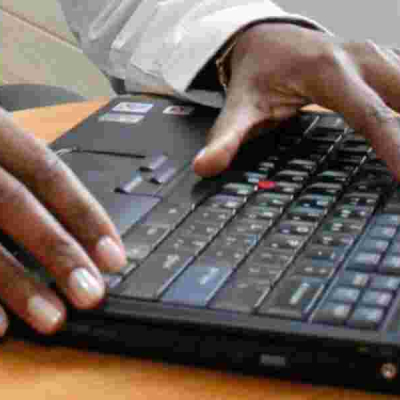 A user browses through the internet Slow Internet Connections Likely to Persist, Communications Authority of Kenya Warns