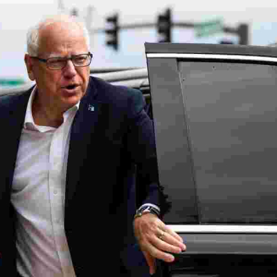 Minnesota Governor Tim Walz  Kamala Harris Taps Tim Walz as Running Mate, Setting Stage for Tight Race Against Trump